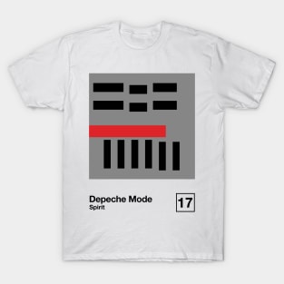 Spirit / Minimal Style Graphic Design Artwork T-Shirt